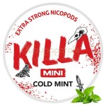 Pungulete cu nicotina aroma de menta racoritoare de vanzare Killa Cold Mint Mini Extra Strong